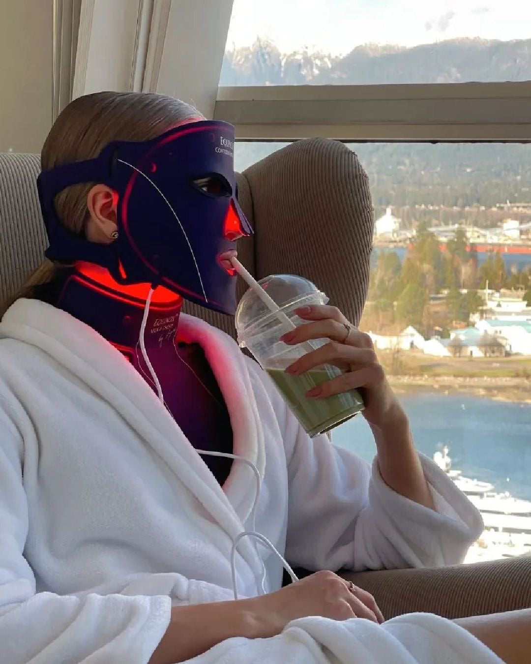 ✅ GlowMuse™ 7-Color LED Light Therapy Mask – Anti-Aging & Acne Care