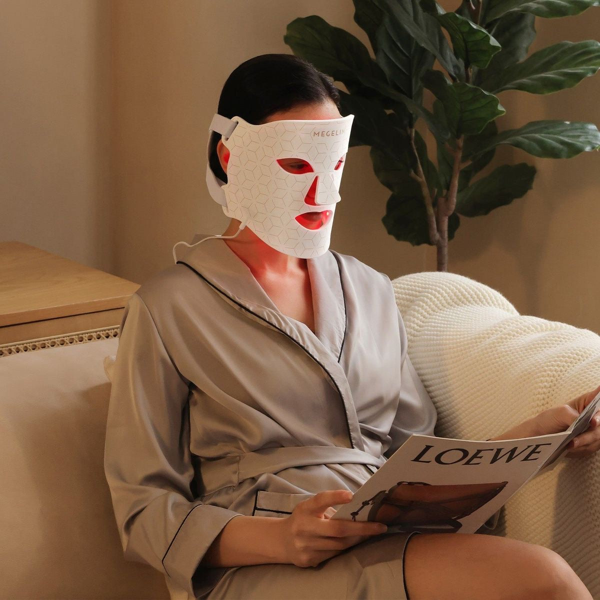 ✅ GlowMuse™ 7-Color LED Light Therapy Mask – Anti-Aging & Acne Care